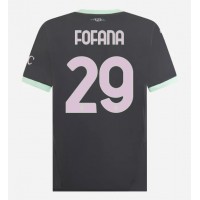 AC Milan Youssouf Fofana #29 Kolmaspaita 2024-25 Lyhythihainen